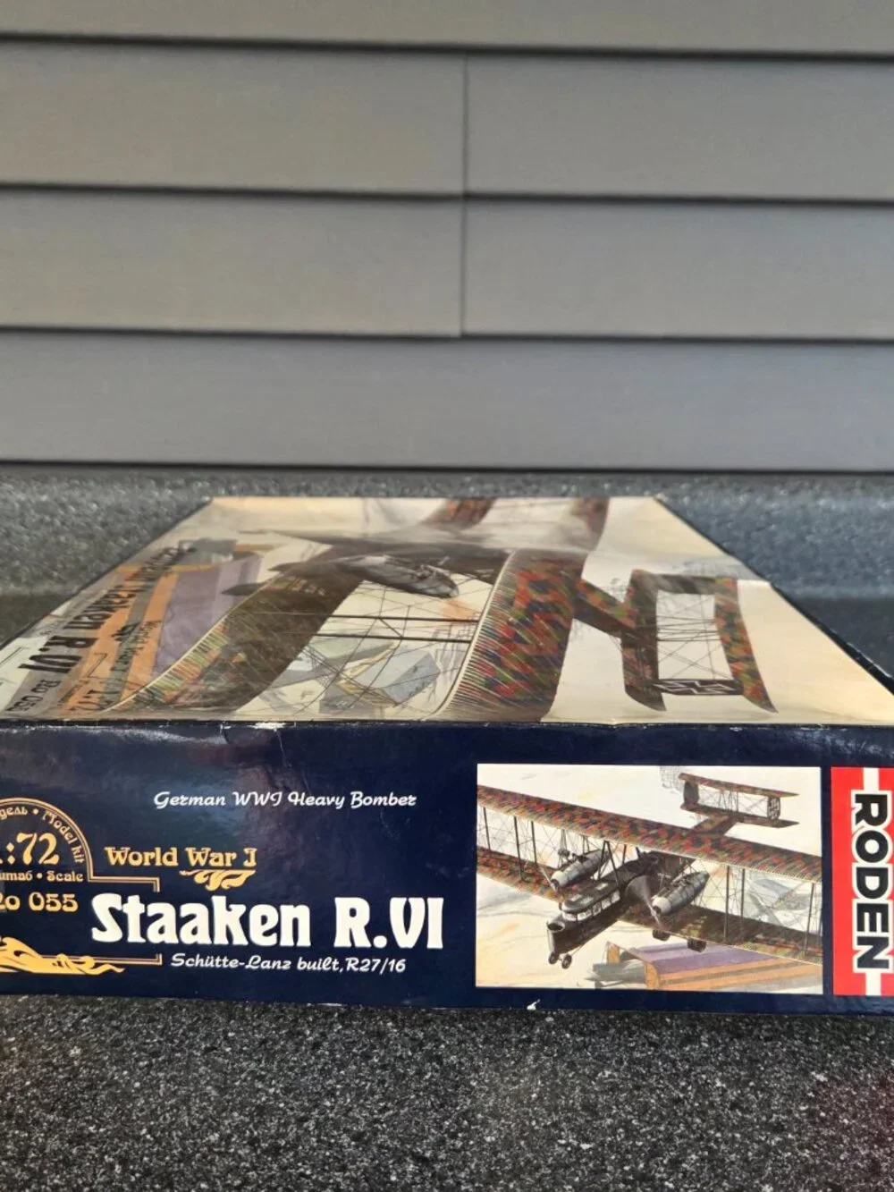 Roden, Zeppelin Staaken R.VI German WW1 Bomber 1/72 scale Sealed Contents RARE